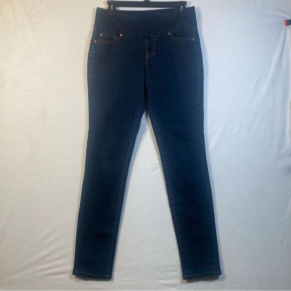 Jag Hi Rise Skinny Pull On Blue Jeans - Picture 1 of 13